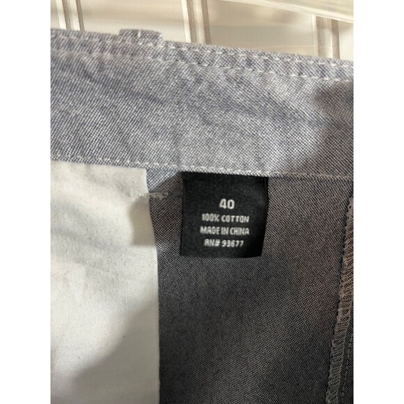 J. Ferrar Mens Gray Casual Cotton Shorts Size 34 - Picture 6 of 6
